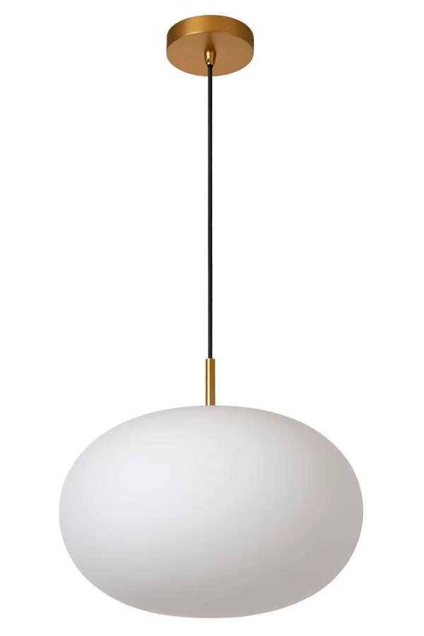 Lucide ELYSEE - Hanglamp - Ø 38 cm - 1xE27 - Opaal - uit